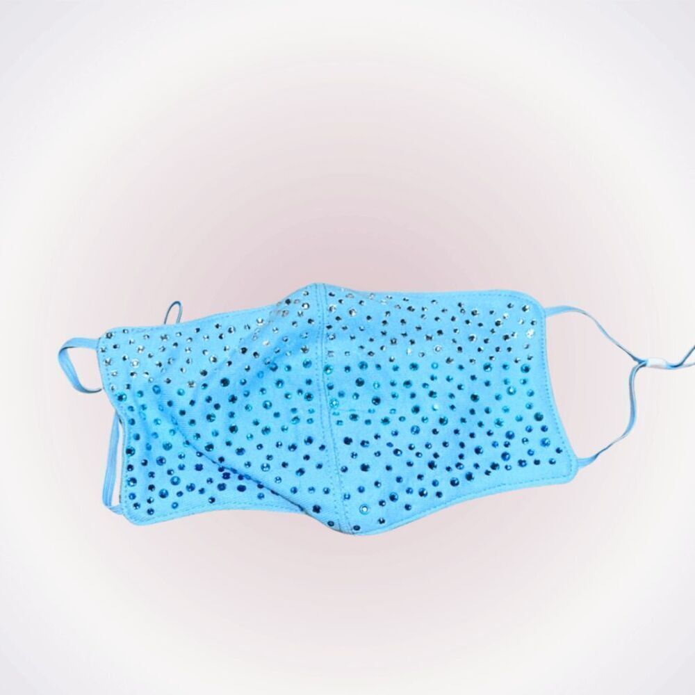 Stephanie Gottlieb blue gem mask | Sz OS